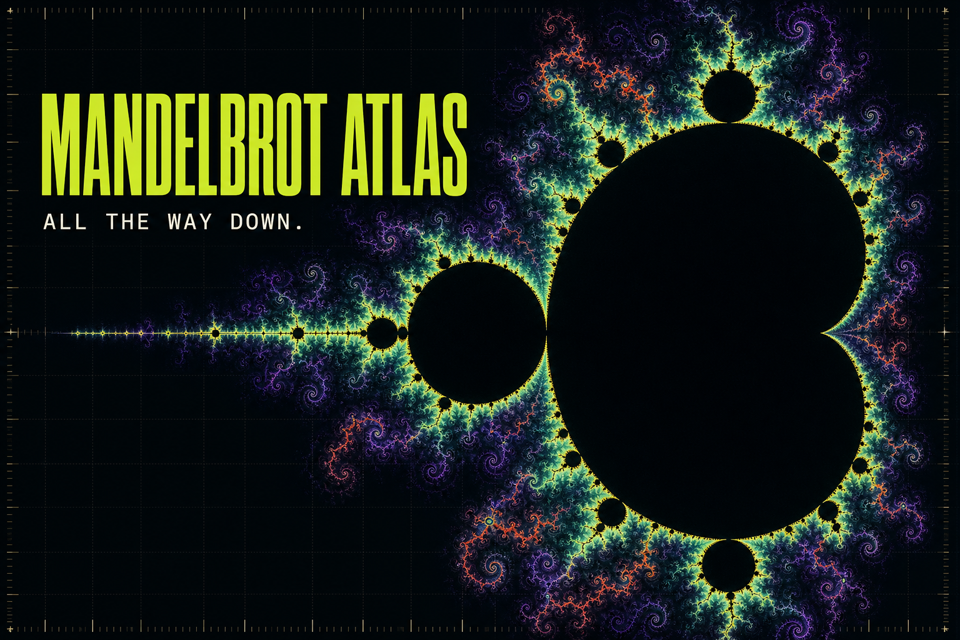 Mandelbrot Atlas deep-zoom fractal explorer